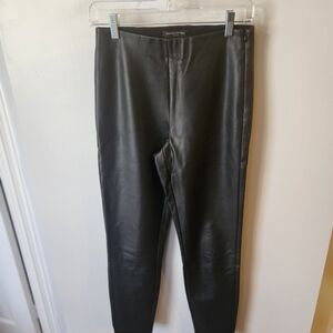 Banana Republic Black Leather Women's Pants
